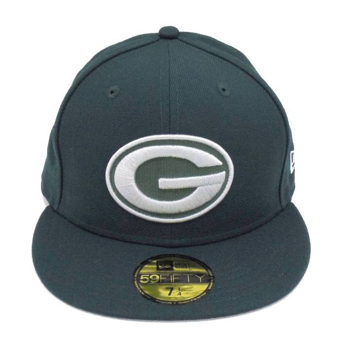 ニューエラ New Era 【 Green Bay Packers Custom 59Fifty Cap Green Silver Unisex 】 green 緑・グリーン パッカーズ キャップ 帽子 Silver 銀色・シルバー ユニセックス｜スニケス