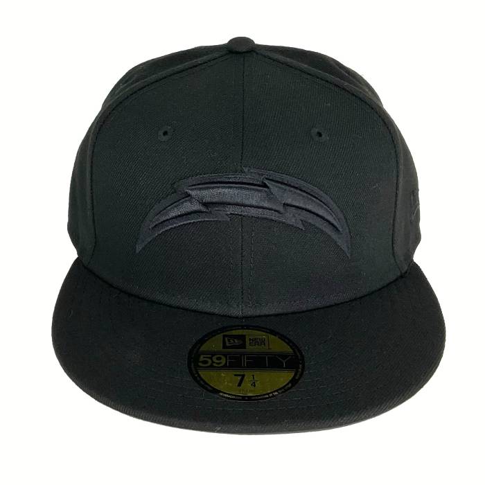 ニューエラ New Era 【 San Diego Chargers Custom Cap Blackout Unisex 】 チャージャーズ キャップ 帽子 ユニセックス|スニケス