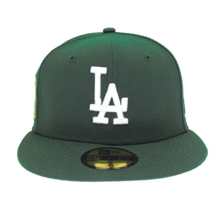 ニューエラ New Era 【 Los Angeles Dodgers Custom Cap Green Ws 2020 Unisex 】 ドジャース キャップ 帽子 green 緑・グリーン ユニセックス｜スニケス