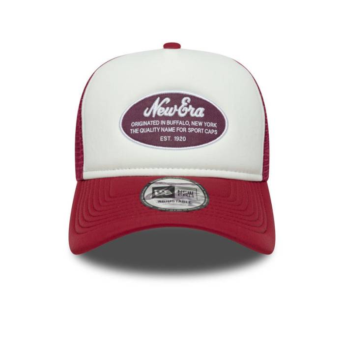 ニューエラ New Era 【 Foam Patch Trucker Cap Drag Cardinal Unisex 】 トラッカー キャップ 帽子 カーディナル ユニセックス｜スニケス