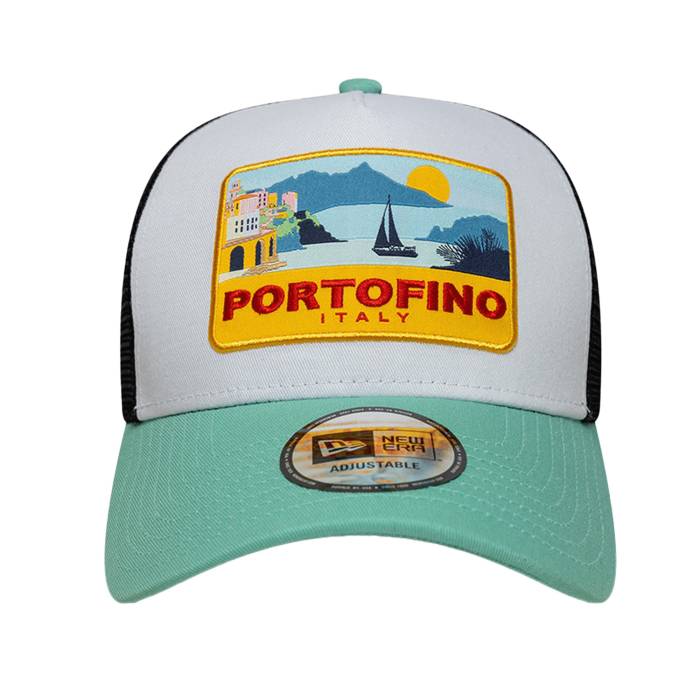 ニューエラ New Era 【 Trucker Cap Portofino Italy Unisex 】 トラッカー キャップ 帽子 ユニセックス｜スニケス