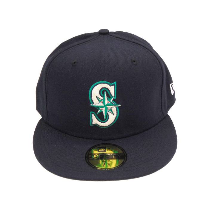 ニューエラ New Era 【 Seattle Mariners Authentic Cap Navy Teal Unisex 】 シアトル マリナーズ オーセンティック キャップ 帽子 紺色 ネイビー ユニセックス|スニケス