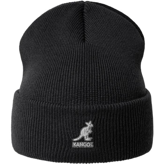 カンゴール Kangol 【 Pull On Beanie Black Unisex 】 キャップ 帽子 黒色 ブラック ユニセックス