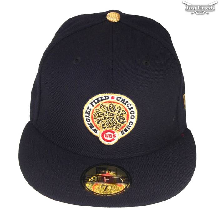 ニューエラ New Era 【 Chicago Cubs Justfitteds Custom Cap Navy Gold Unisex 】 シカゴ カブス キャップ 帽子 紺色 ネイビー ゴールド ユニセックス|スニケス