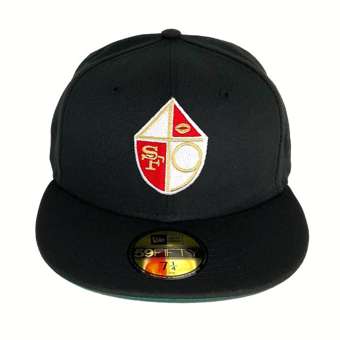 ニューエラ New Era 【 San Francisco 49Ers Custom Cap Shield Unisex 】 フォーティーナイナーズ キャップ 帽子 ユニセックス|スニケス