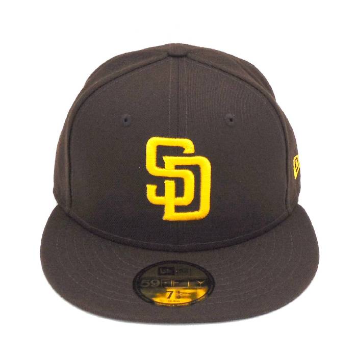 ニューエラ New Era 【 San Diego Padres Authentic Game Cap Brown Unisex 】 パドレス オーセンティック Game ゲーム キャップ 帽子 茶色 ブラウン ユニセックス｜スニケス