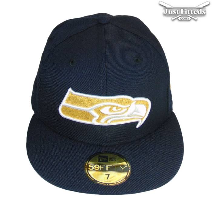 ニューエラ New Era 【 Seattle Seahawks Jf Custom Cap Navy Gold Unisex 】 シアトル シーホークス キャップ 帽子 紺色 ネイビー ゴールド ユニセックス｜スニケス