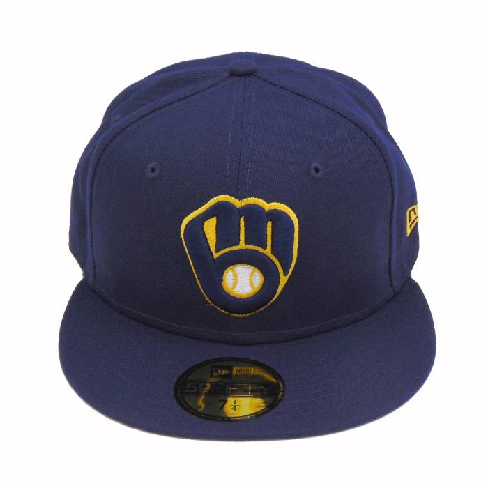 ニューエラ New Era 【 Milwaukee Brewers Authentic Collection Cap Unisex 】 ミルウォーキー ブルワーズ オーセンティック コレクション キャップ 帽子 ユニセックス｜スニケス