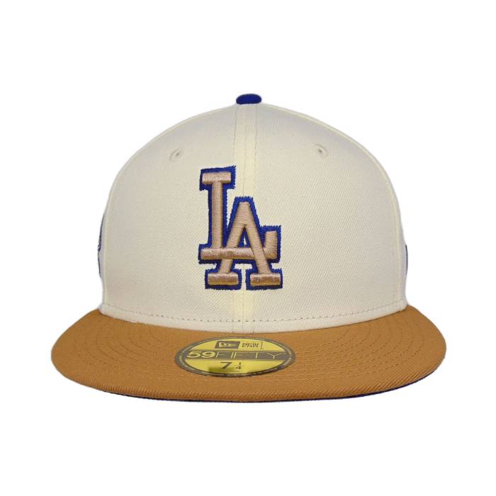 ニューエラ New Era 【 Los Angeles Dodgers Custom 59Fifty Cap Chrome Bronze Unisex 】 ドジャース キャップ 帽子 銅・ブロンズ ユニセックス|スニケス