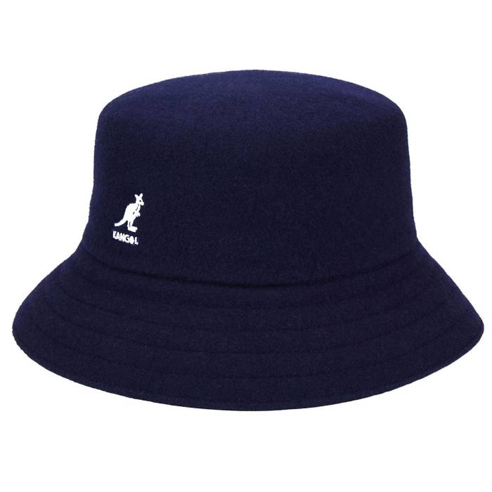 カンゴール Kangol 【 Wool Lahinch Bucket Navy Unisex 】 紺色 ネイビー ユニセックス