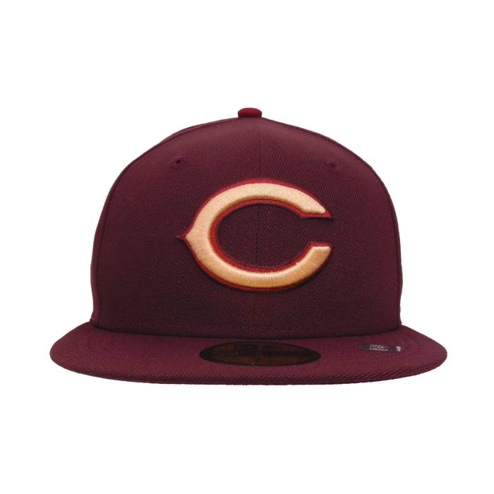 ニューエラ New Era 【 Chicago Bears Custom 59Fifty Cap Maroon Unisex 】 シカゴ bears ベアーズ キャップ 帽子 マルーン ユニセックス｜スニケス