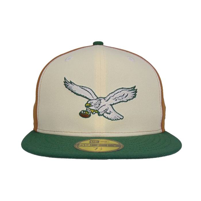 ニューエラ New Era 【 Philadelphia Eagles Custom 59Fifty Cap Bronze Chrome Green Unisex 】 フィラデルフィア イーグルス キャップ 帽子 銅・ブロンズ green 緑・グリーン ユニセックス｜スニケス 18,360円