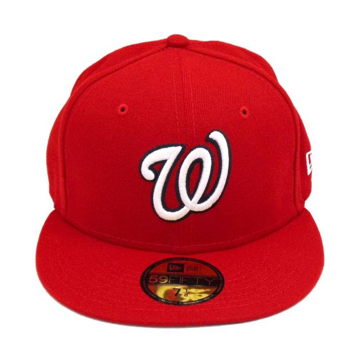 ニューエラ New Era 【 Washington Nationals Authentic Cap Red Unisex 】 ワシントン ナショナルズ オーセンティック キャップ 帽子 Red 赤・レッド ユニセックス｜スニケス