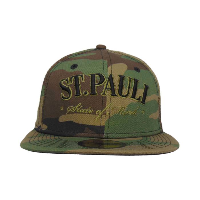 Justfitteds 【 St. Pauli Jf Exclusive New Era 59Fifty Cap Camo Unisex 】 キャップ 帽子 カモ柄 ユニセックス|スニケス