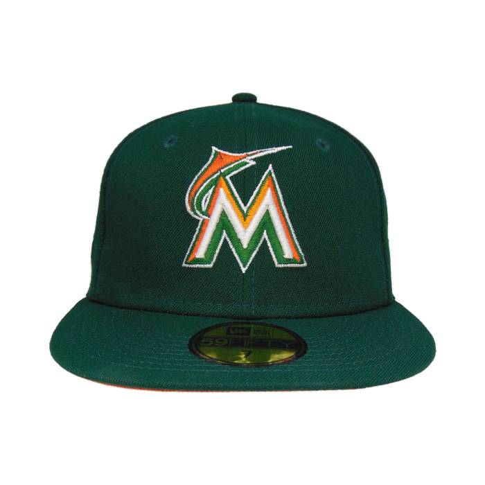 ニューエラ New Era 【 Miami Marlins Custom Cap Green 2019 Unisex 】 マイアミ マーリンズ キャップ 帽子 green 緑・グリーン ユニセックス｜スニケス