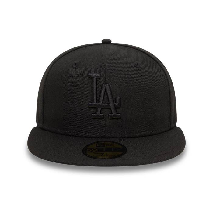 ニューエラ New Era 【 Los Angeles Dodgers 59Fifty Cap Blackout Unisex 】 ドジャース キャップ 帽子 ユニセックス|スニケス