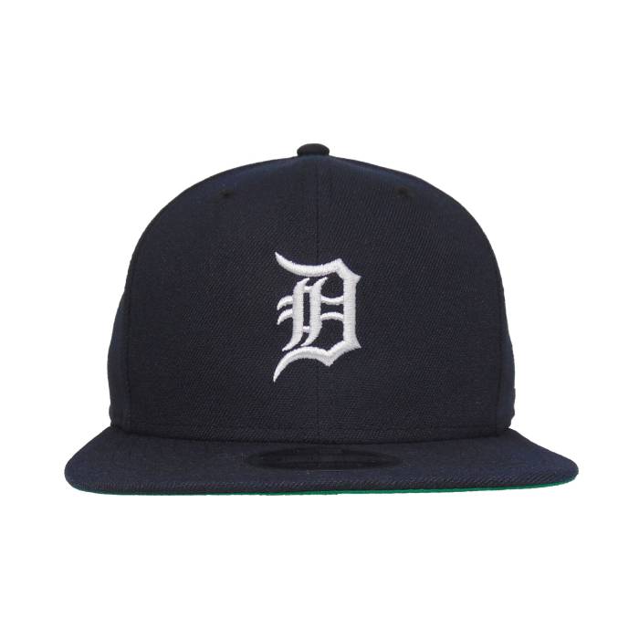 ニューエラ New Era 【 Detroit Tigers Custom Snapback Cap Navy Flat Unisex 】 デトロイト タイガース Snapback スナップバック バッグ キャップ 帽子 紺色 ネイビー ユニセックス|スニケス