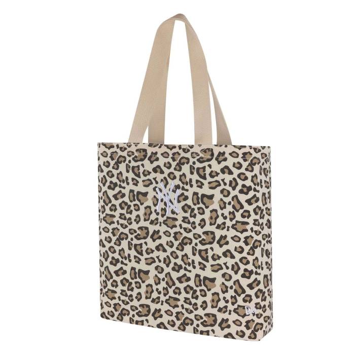 ニューエラ New Era 【 Animal Print Tote Bag Yankees Leo Unisex 】 バッグ ヤンキース ユニセックス