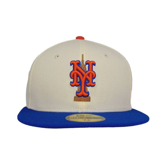 ニューエラ New Era 【 New York Mets Custom 59Fifty Cap Chrome Royal Unisex 】 メッツ キャップ 帽子 ユニセックス|スニケス