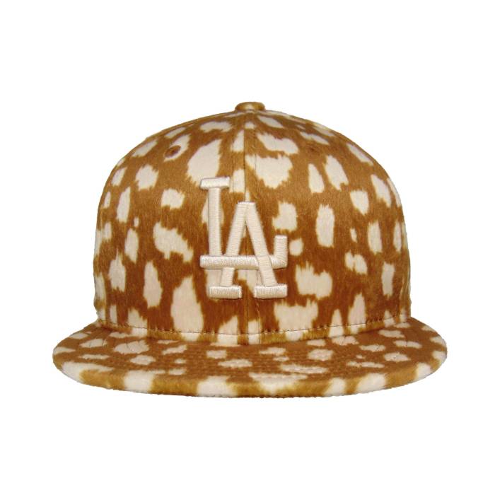 ニューエラ New Era 【 Los Angeles Dodgers Animal Print 59Fifty Cap Bambi Unisex 】 ドジャース キャップ 帽子 ユニセックス|スニケス
