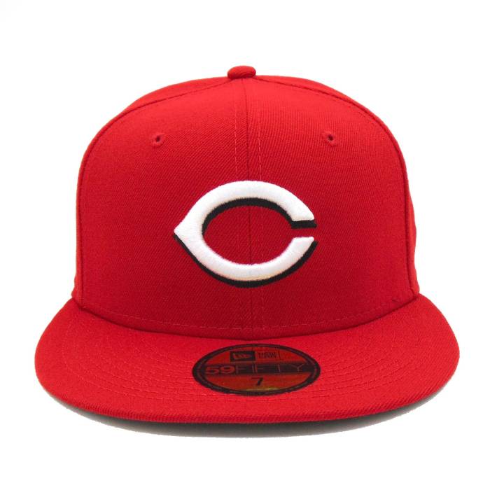 ニューエラ New Era 【 Cincinnati Reds Authentic 59Fifty Cap Red Unisex 】 シンシナティ レッズ オーセンティック キャップ 帽子 Red 赤・レッド ユニセックス｜スニケス