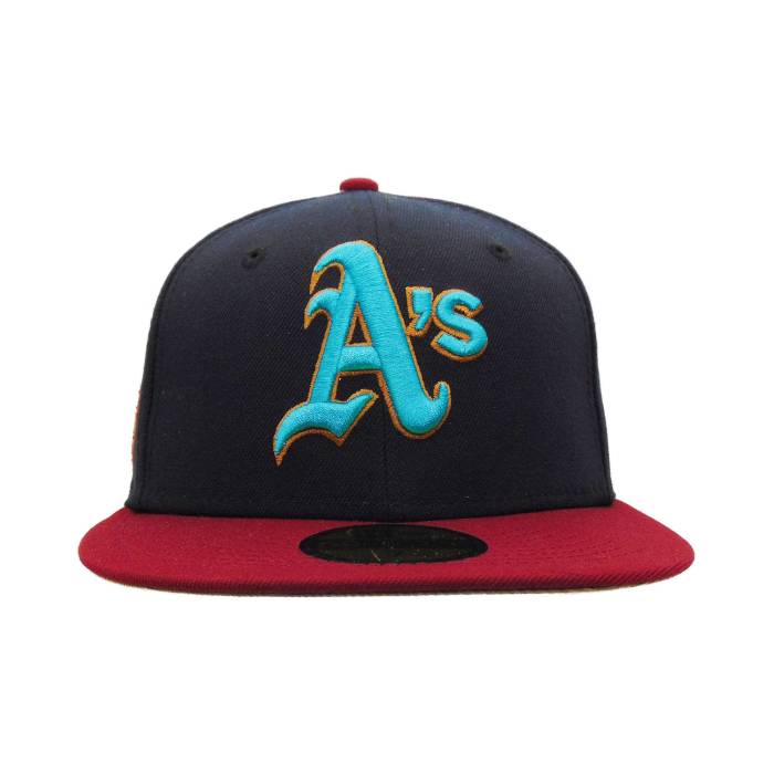 ニューエラ New Era 【 Oakland Athletics Custom 59Fifty Cap Navy Asg87 Unisex 】 オークランド アスレチックス キャップ 帽子 紺色 ネイビー ユニセックス｜スニケス
