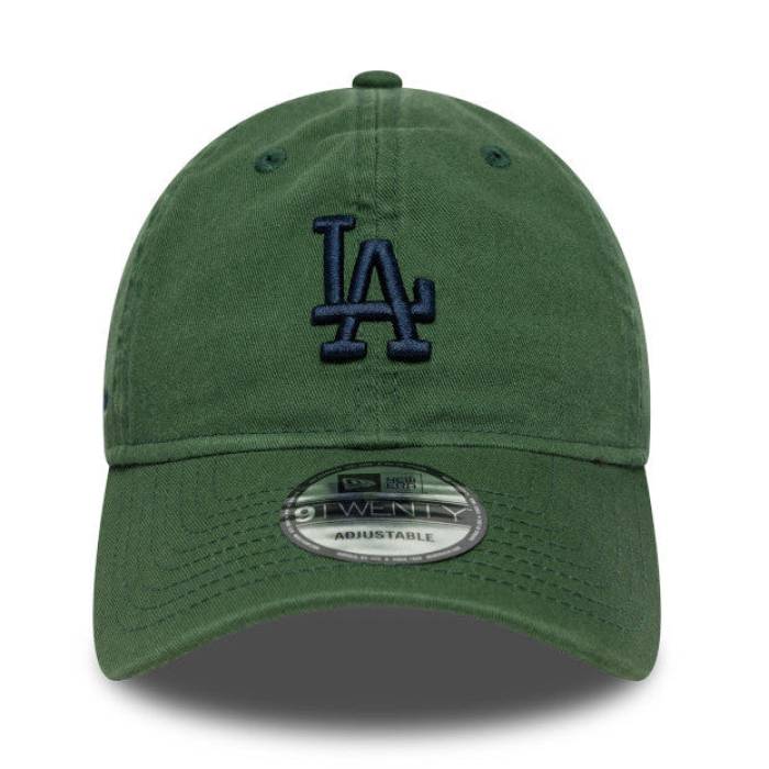ニューエラ New Era 【 La Dodgers Script 9Twenty Cap Washed Green Unisex 】 ロサンゼルス ドジャース スクリプト キャップ 帽子 green 緑・グリーン ユニセックス|スニケス