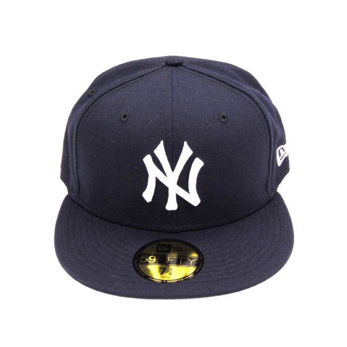 ニューエラ New Era 【 New York Yankees Authentic 59Fifty Cap Navy Unisex 】 ヤンキース オーセンティック キャップ 帽子 紺色 ネイビー ユニセックス|スニケス
