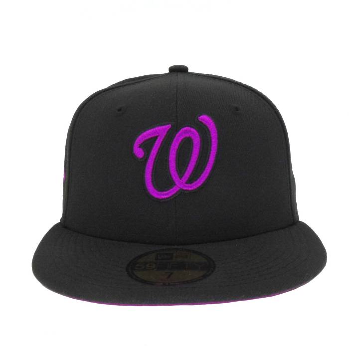 ニューエラ New Era 【 Washington Nationals Custom Cap Black Ws 2019 Unisex 】 ワシントン ナショナルズ キャップ 帽子 黒色 ブラック ユニセックス｜スニケス