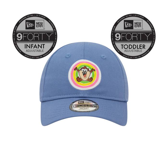 ニュー内鰓 New Era 【 Kids 9Forty  Cap Baby Taz Blue Unisex 】 旗がしら かぶり笠 青碧 青碧 ユニ一発やる