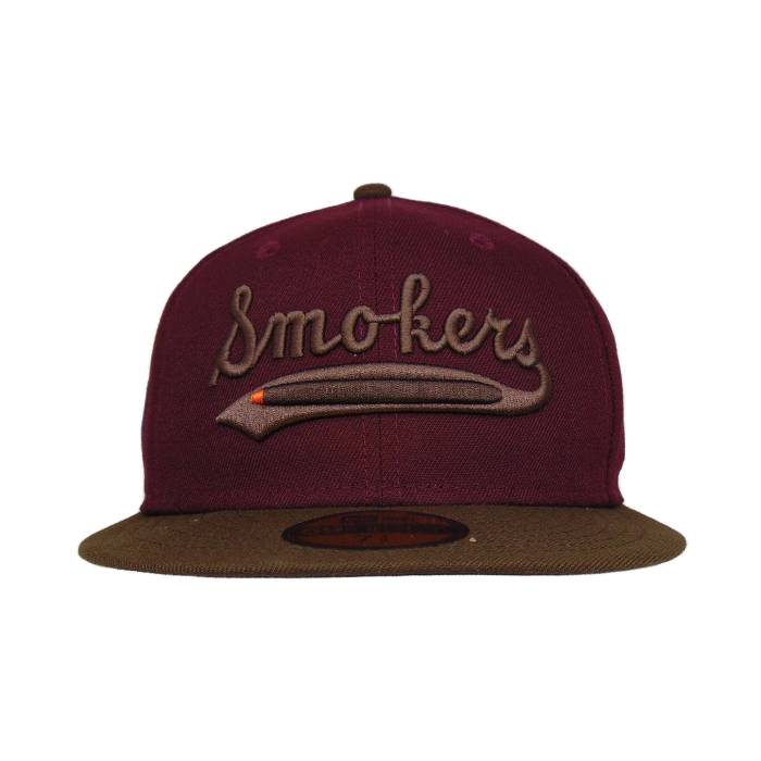 ニューエラ New Era 【 Tampa Smokers Custom Cap Maroon Unisex 】 キャップ 帽子 マルーン ユニセックス|スニケス