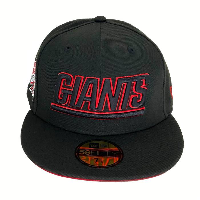ニューエラ New Era 【 New York Giants Custom Cap Black 21 Unisex 】 ジャイアンツ キャップ 帽子 黒色 ブラック ユニセックス|スニケス