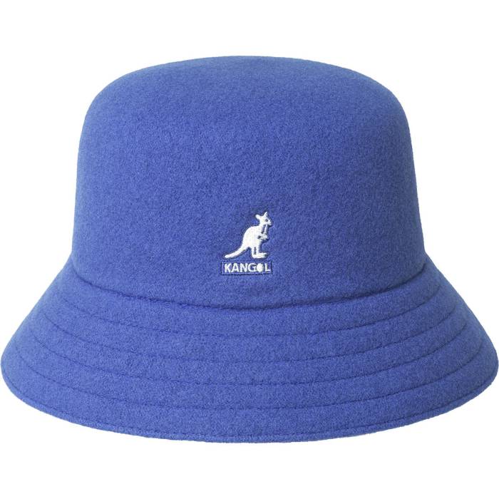 カン目的地 Kangol 【 Wool Lahinch Bucket Starry Blue Unisex 】 青味 青色 ユニ一発やる メンズ帽子-バッグ・小物・ブランド雑貨-帽子