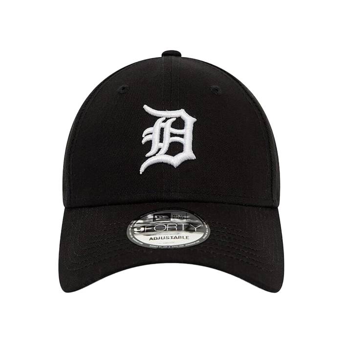 ニューエラ New Era 【 Detroit Tigers 9Forty Cap Essential Black Unisex 】 デトロイト タイガース キャップ 帽子 黒色 ブラック ユニセックス｜スニケス