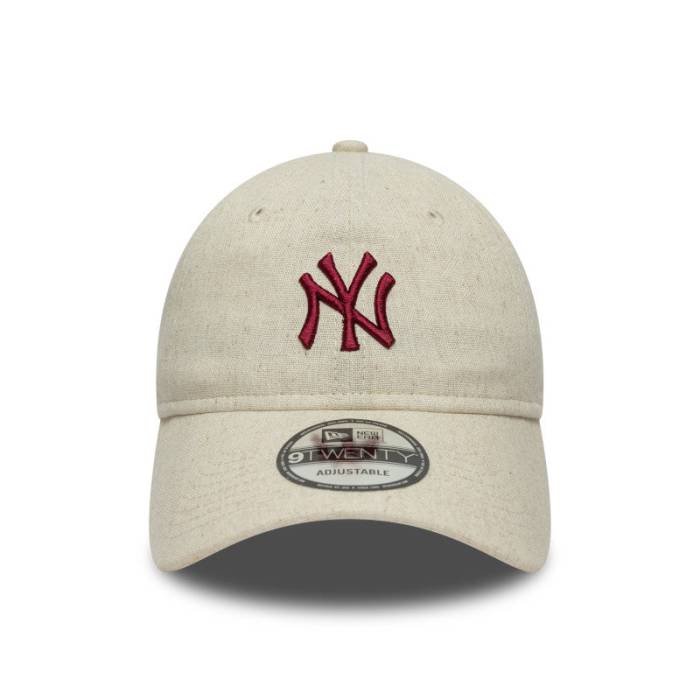 ニューエラ New Era 【 New York Yankees 9Twenty Adjustable Cap Linen Unisex 】 ヤンキース キャップ 帽子 ユニセックス｜スニケス