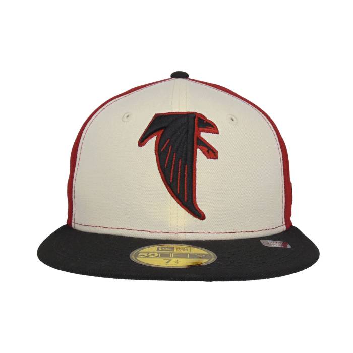 ニューエラ New Era 【 Atlanta Falcons Custom 59Fifty Cap Chrome Red Unisex 】 アトランタ ファルコンズ キャップ 帽子 Red 赤・レッド ユニセックス