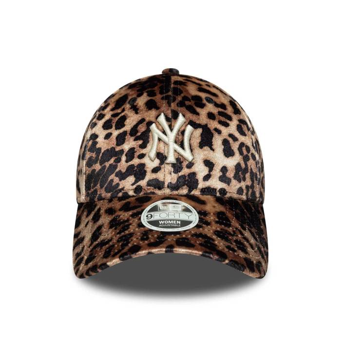 ニューエラ New Era 【 Wmns New York Yankees Leo Velour 9Forty Cap Unisex 】 ヤンキース ベロア キャップ 帽子 ユニセックス