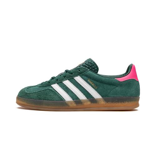 アディダス ガゼル 緑 緑であること \"COLLEGIATE PINK\"" スニーカー レディース ADIDAS GAZELLE INDOOR WMNS GREEN / LUCID IG5929"