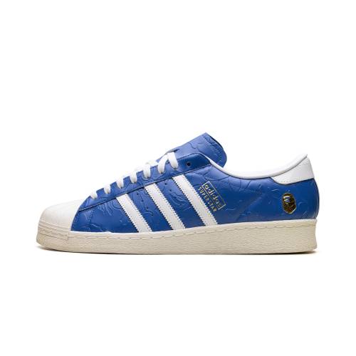アディダス はやりっ児 ビンテージ ヴィンテージ 青み 青色 \"BAPE WHITE\"" スニーカー メンズ ADIDAS SUPERSTAR VINTAGE BLUE JR2702 /"