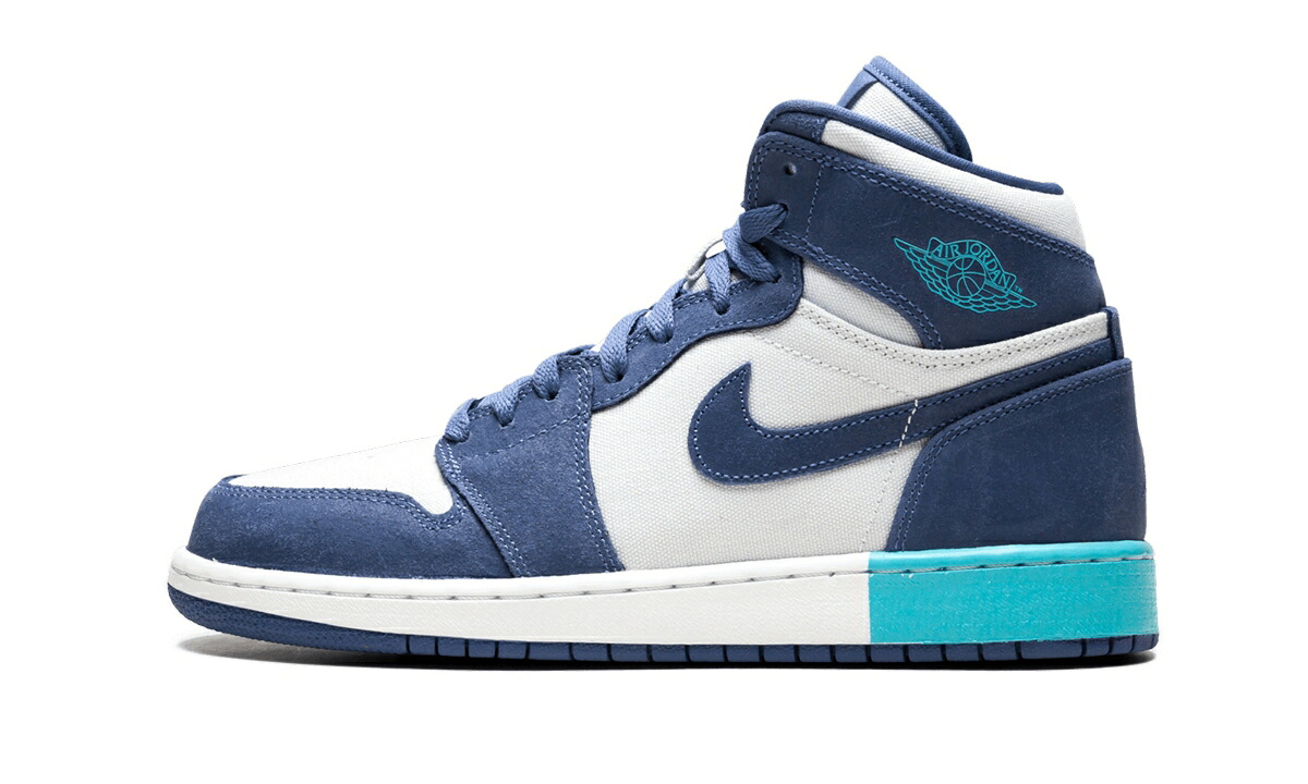 ナイキ ジョーダン 御機嫌 エアジョーダン \"BLUE MOON\"" お坊っちゃん キッズ JORDAN AIR 1 RETRO HIGH OG GS / もの言う花 マタニティ スニーカー"