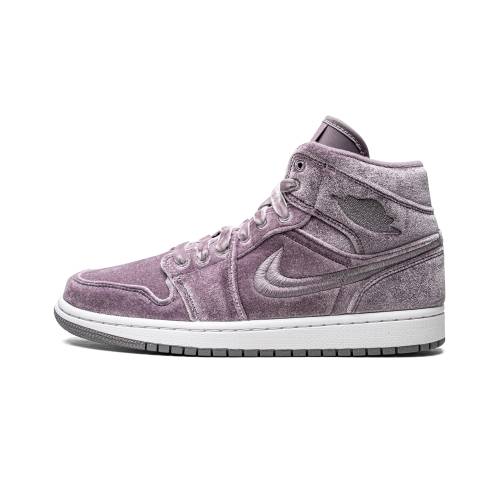 ナイキ ジョーダン ミッド \"PURPLE VELVET\" スニーカー レディース JORDAN AIR 1 MID SE WMNS DQ8397 500 /