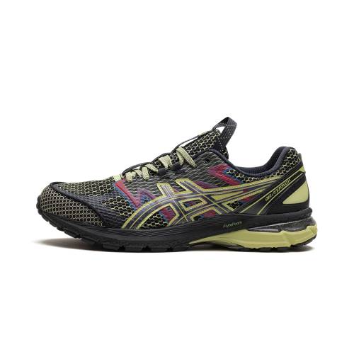アシックス \"BLACK LIME\"" スニーカー メンズ ASICS GEL-TERRAIN / NEON 1203A394 001"