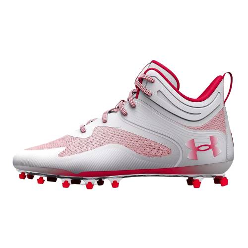 命令すること ミッド アンダーアーマー \"WHITE RED\"" スニーカー メンズ UNDER ARMOUR COMMAND MC MID 3025639 101 /"