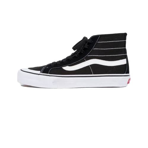 ヴァンズ バンズ 滑る御機嫌 \"BLACK WHITE\"" スニーカー メンズ VANS SK8-HI 138 DECON 空想科学小説 BLACK-WHITE VN0A3MV1Y28 /"