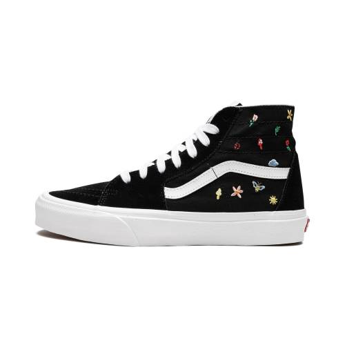 ヴァンズ バンズ 滑るご機嫌 \"GARDEN BLACK\"" スニーカー メンズ VANS SK8-HI TAPERED PARTY VN0A5KRUBM8 /"