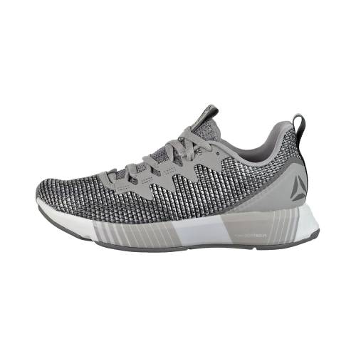 リーボック 核融合反応 \"TIN WHITE\"" スニーカー レディース REEBOK FUSION FLEXWEAVE WMNS GREY/SHARK/SPIRIT CN2858 /"
