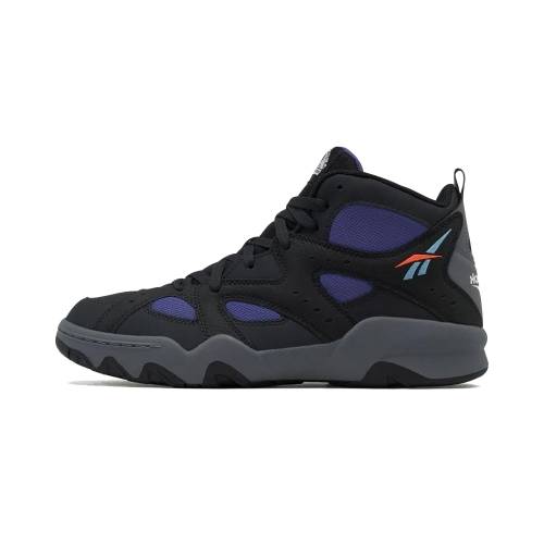 リーボック 黒いこと 黒いこと アルティメイト \"NIGHT PURPLE\"" スニーカー メンズ REEBOK ATR DECIMATOR BLACK ULTIMATE 100200790 /"