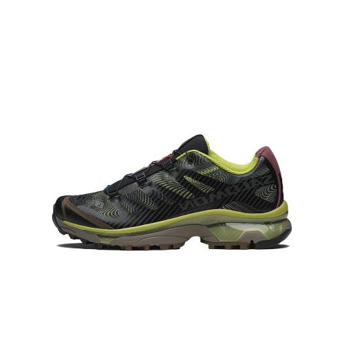 サロモン 黒いこと 黒いこと \"R.A.D CITRON\"" スニーカー メンズ SALOMON XT-4 OG PACK BLACK DARK L47747300 /"