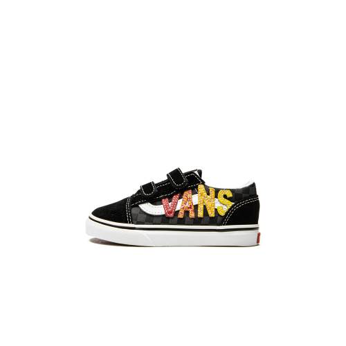 ヴァンズ バンズ オールドスクール ジュニア キッズ VANS OLD SKOOL V TD VN000D3YABX / ベビー マタニティ スニーカー