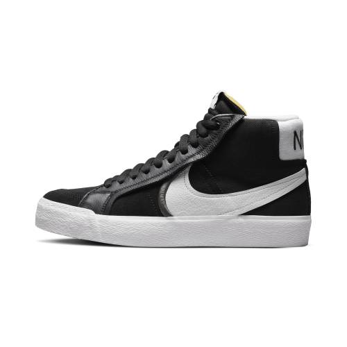 ナイキ エスビー ズーム ブレイザー ミッド プレミアム "BLACK WHITE" スニーカー メンズ NIKE SB ZOOM BLAZER MID PREMIUM PLUS DR9144 001 /|スニケス
